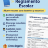 Reglamento Escolar Primaria y Secundaria NEM 2025 -2026 !GRATIS!
