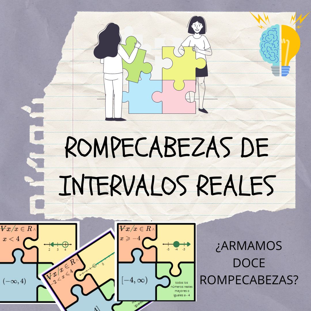PUZZLES O ROMPEBEZAS DE NÚMEROS RACIONALES Y DE INTERVALOS REALES. 2 PUZZLES O ROMPEBEZAS DE NÚMEROS RACIONALES Y DE INTERVALOS REALES. - Imagen 2