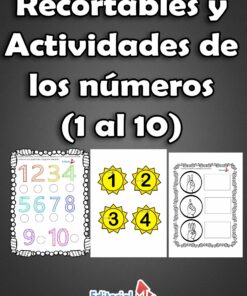 Recortables y Actividades de los números