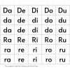 Recortables. Letras y silabas 11
