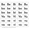 Recortables. Letras y silabas 13