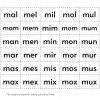 Recortables. Letras y silabas 29