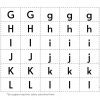 Recortables. Letras y silabas 3