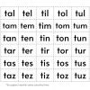 Recortables. Letras y silabas 35