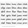 Recortables. Letras y silabas 38