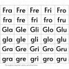 Recortables. Letras y silabas 46