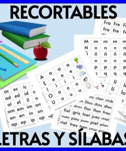 Recortables de Letras y Sílabas