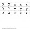 Recortables. Letras y silabas 6