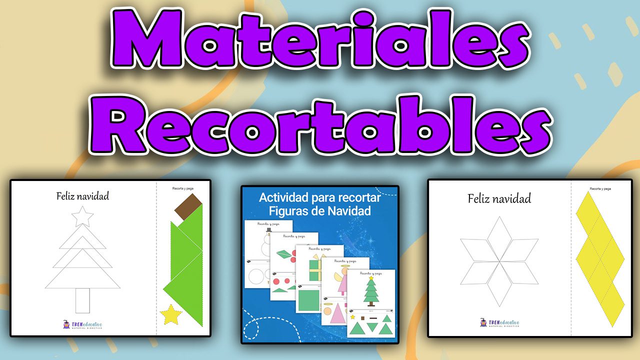 Materiales Recortables educativos Para Niños