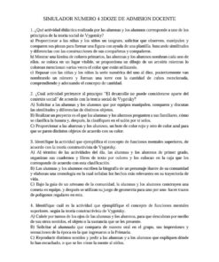 PAQUETE DE 6 SIMULADORES PARA ADMISION EN EDUCACION BASICA 10 SD4