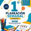 Planeación Semanal 1° Primaria NEM — Proyecto "Nombrario del Grupo" — Trimestre 1 (Editable)