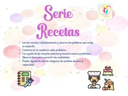 SERIE RECETAS