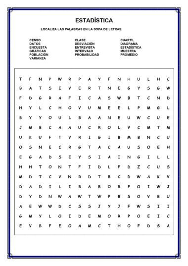 SOPA DE LETRAS MATEMATICAS SECUNDARIA - Image 2