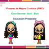 PMC para preescolar C.E. 2025 - 2026