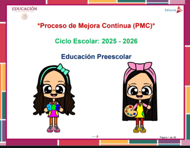PMC para preescolar C.E. 2025 - 2026