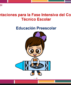 Productos Contestados Fase Intensiva Agosto 2025 PREESCOLAR