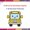 Una colorida diapositiva con un sonriente autobús escolar amarillo, el texto 