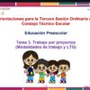 Productos Contestados Tercera Sesión CTE 2025 - 2026 Preescolar Tema 3.