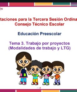 Productos Contestados Tercera Sesión CTE 2025 - 2026 Preescolar Tema 3.