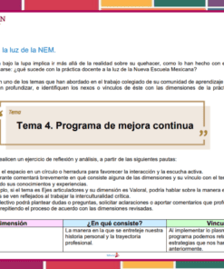 Un documento educativo en español titulado 