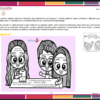 Productos Contestados Taller Intensivo para personal docente Enero 2026 (Preescolar) 11 Tres niños de dibujos animados sonríen y se cogen de la mano. Dos bocadillos destacan la colaboración y las experiencias compartidas; un título amarillo dice
