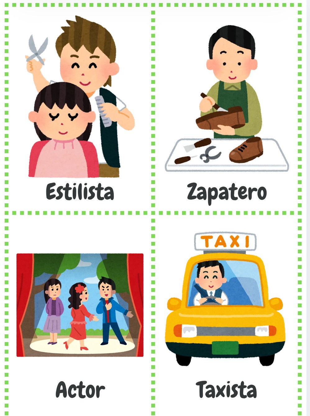 Tarjetas " Profesiones y oficios" 3 Tarjetas " Profesiones y oficios" - Image 3