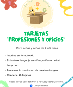 Tarjetas " Profesiones y oficios"