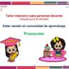 Productos Contestados Taller Intensivo para personal docente Julio 2026 (Preescolar)