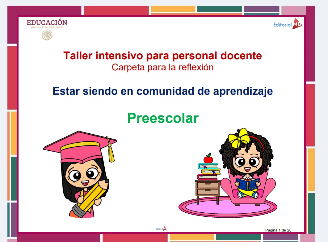 Productos Contestados Taller Intensivo para personal docente Julio 2026 (Preescolar) 1 Productos Contestados Taller Intensivo para personal docente Julio 2026 (Preescolar)