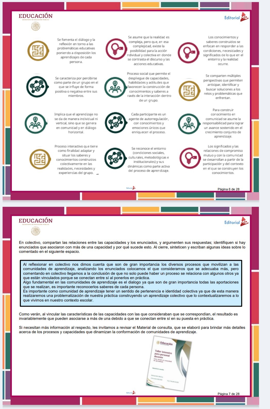 Productos Contestados Taller Intensivo para personal docente Julio 2026 (Preescolar) 2 Productos Contestados Taller Intensivo para personal docente Julio 2026 (Preescolar) - Image 2
