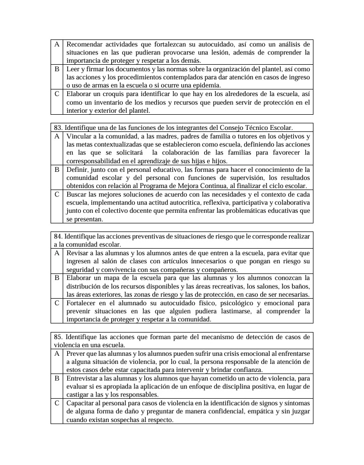 EXAMEN DE ADMISIÓN DOCENTE EN EDUCACIÓN PRIMARIA 2025 6 EXAMEN DE ADMISIÓN DOCENTE EN EDUCACIÓN PRIMARIA 2025 - Image 6