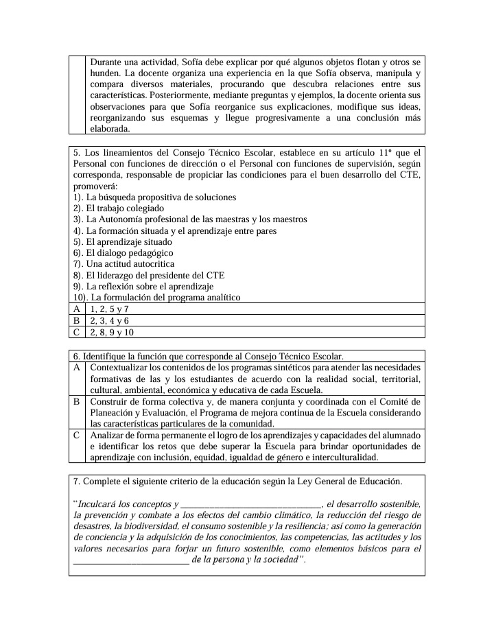 EVALUACIÓN MEJORA T PARA DOCENTES EN LA EDUCACIÓN BÁSICA 3 EVALUACIÓN MEJORA T PARA DOCENTES EN LA EDUCACIÓN BÁSICA - Image 3