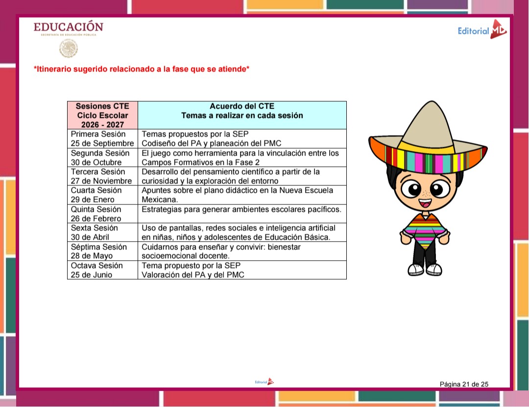 Orientaciones Primera Sesión CTE 2026 - 2027 PREESCOLAR (Productos Contestados) 5 Orientaciones Primera Sesión CTE 2026 - 2027 PREESCOLAR (Productos Contestados) - Imagen 5