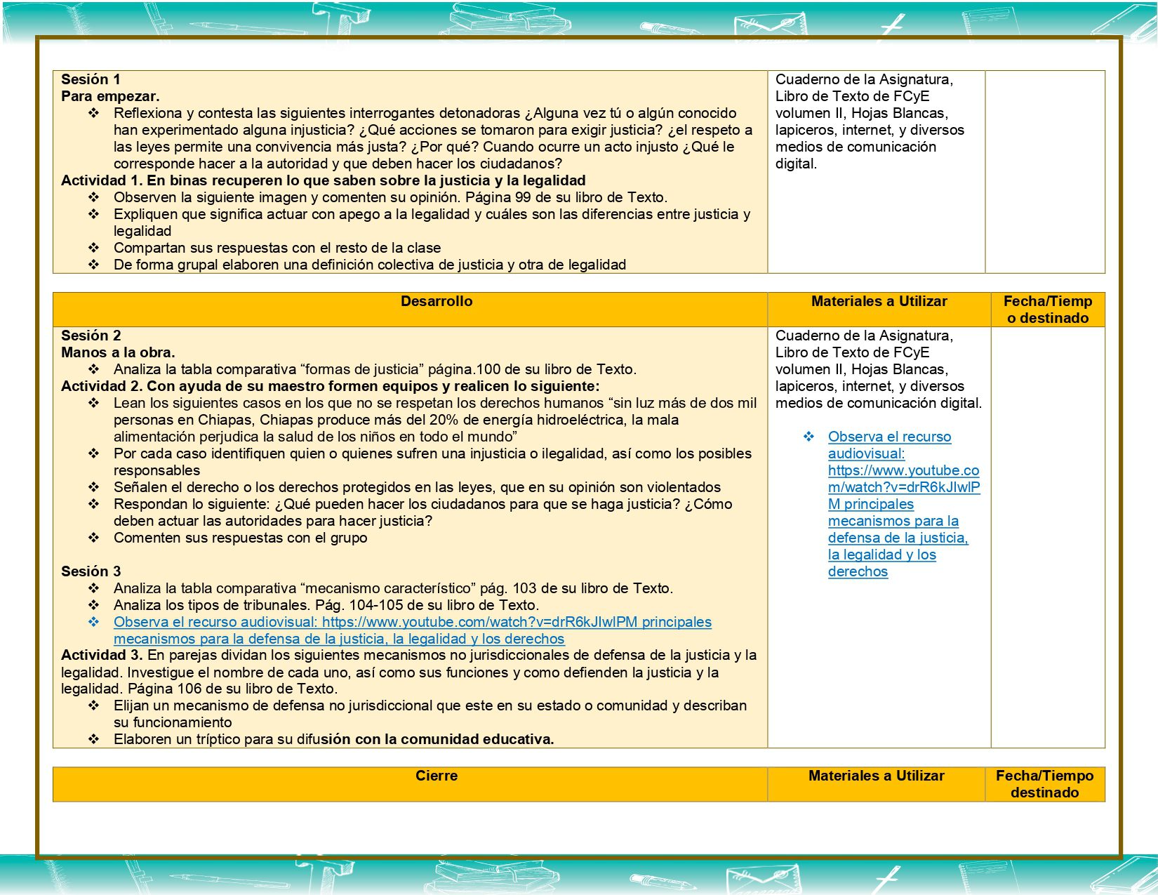 Planeaciones 3° Telesecundaria (Ciclo Completo) Nuevo Modelo Educativo 2022  – 2023