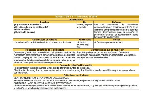 Oración con nombre del producto: un cuadro titulado "Planeaciones de Primaria Cuarto Grado 2021-2022 Nueva Escuela Mexicana (Incluye los 3 Trimestres)" dividido en tres columnas que enumeran objetivos educativos, metodologías y referencias para una clase de matemáticas, enfocándose en resolver ecuaciones y definir términos.
