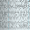 Un patrón abstracto de líneas horizontales onduladas que se asemejan a ondas sonoras aparece sobre un fondo blanco. El texto en la esquina inferior izquierda dice "PPT Física Ondas y Sonido" con "Martín Vivar" debajo, insinuando sutilmente conceptos de Física.