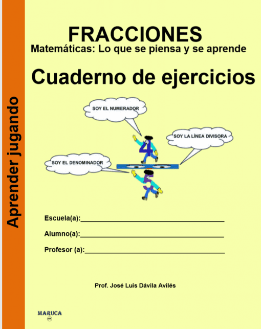 Fracciones Cuaderno de ejercicios