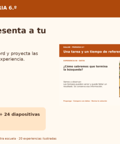 Soluciones con datos para nuestra escuela | 6.º de primaria | 20 experiencias, fichas, guías y recursos editables 11 Soluciones con Datos Promocional 04