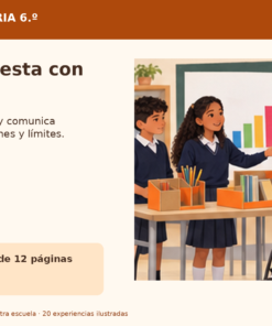 Soluciones con datos para nuestra escuela | 6.º de primaria | 20 experiencias, fichas, guías y recursos editables 13 Soluciones con Datos Promocional 06