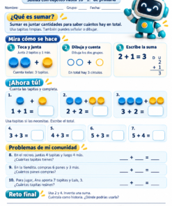 Biblioteca_Completa_Prompts_NEM 9 Sumas con tapitas y robot