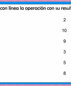 Sumas y restas actividades