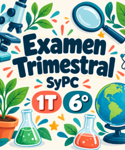 Examen SyPC 1T 6° en base a Planeación Integradora