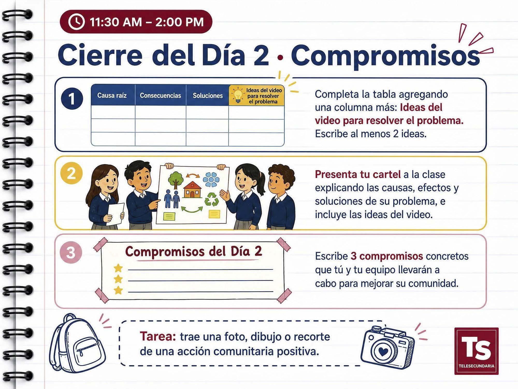 SEMANA DE INICIO TELESECUNDARIA! 1º GRADO | PROYECTO DE INTEGRACIÓN 2 SEMANA DE INICIO TELESECUNDARIA! 1º GRADO | PROYECTO DE INTEGRACIÓN - Image 2