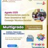 Productos Contestados Taller Intensivo Docentes MULTIGRADO (Agosto 2025)