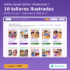 Vista previa 2 de Taller Crítico Preescolar 1° | 10 Talleres NEM Fase 2 con PDA y Recursos Editables