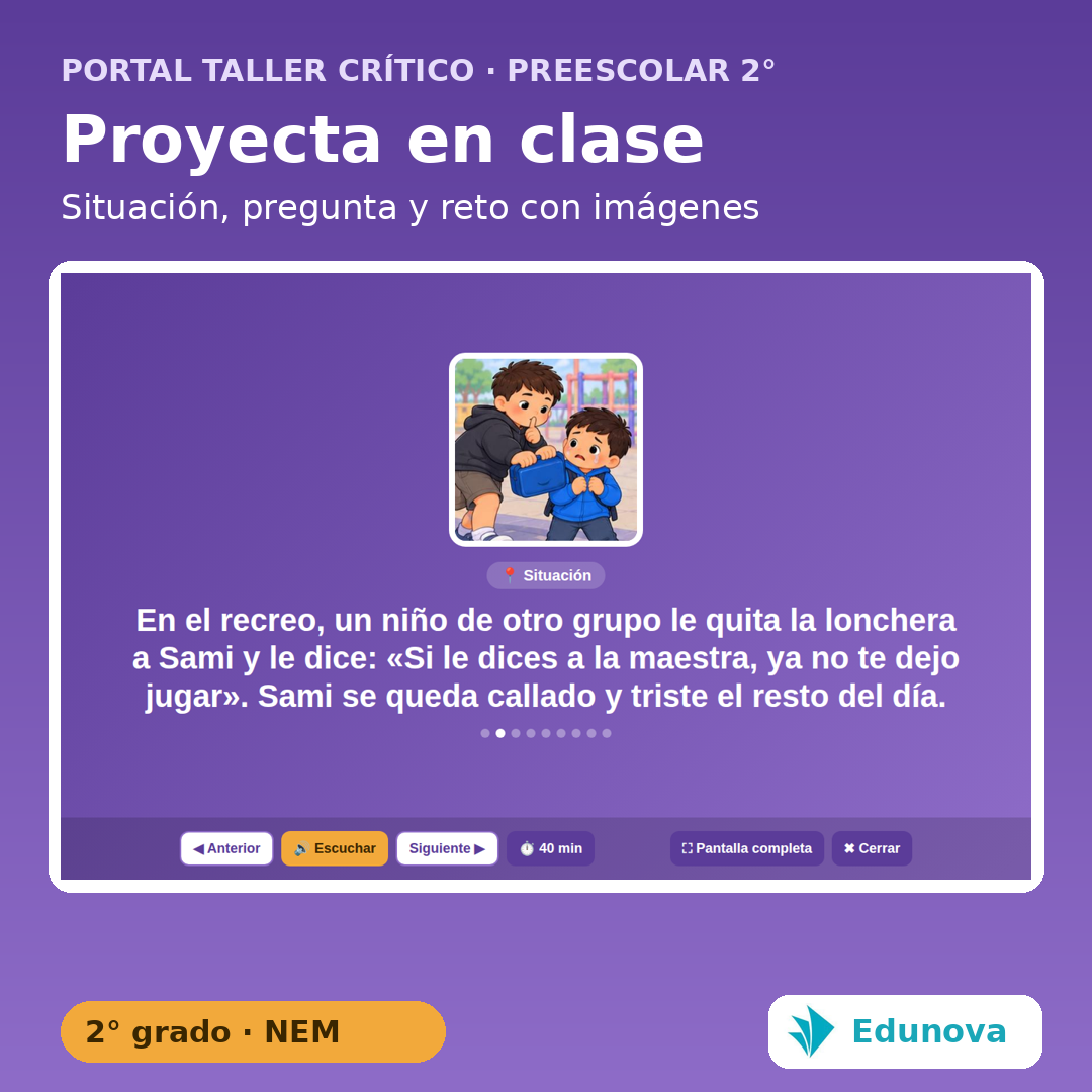 Taller Crítico Preescolar 2° | 10 Talleres NEM Fase 2 con PDA y Recursos Editables 4 Taller Crítico Preescolar 2° | 10 Talleres NEM Fase 2 con PDA y Recursos Editables - Imagen 4