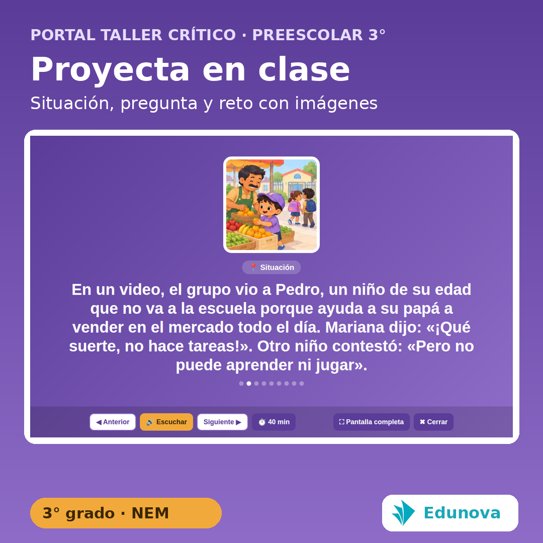 Taller Crítico Preescolar 3° | 10 Talleres NEM Fase 2 con PDA y Recursos Editables 4 Taller Crítico Preescolar 3° | 10 Talleres NEM Fase 2 con PDA y Recursos Editables - Imagen 4