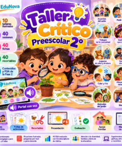Material educativo para maestros 4 Taller Critico Preescolar 2°