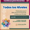 Taller Intensivo de Formación Continua para Docentes Julio 2023 Contestado