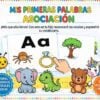 LAS VOCALES MÁGICAS 33 Colorida cubierta de juego educativo en español con animales (elefante, dinosaurio, oso, unicornio, araña), letras